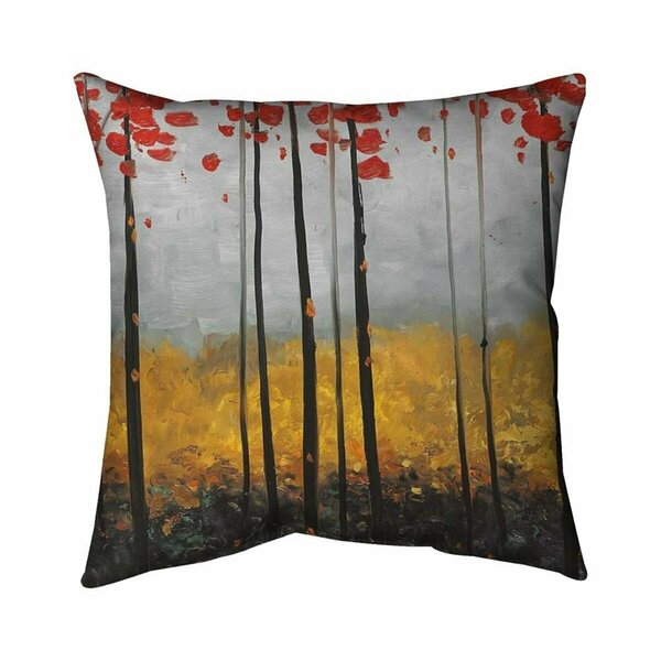 Begin Home Decor 26 x 26 in. Abstract Landscape-Double Sided Print Indoor Pillow 5541-2626-LA110